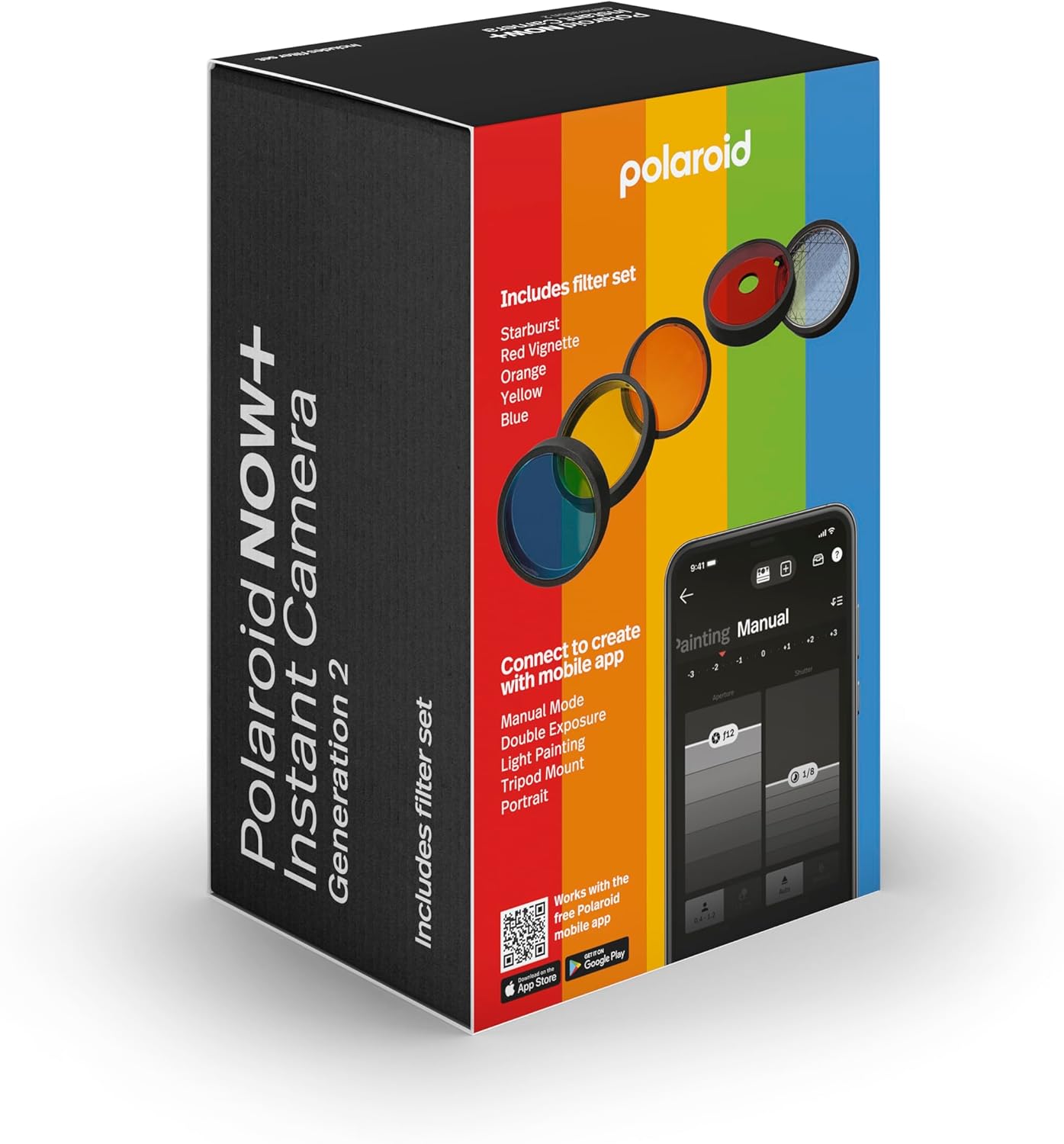 Now+ 2nd Generation I-Type Instant Film Bluetooth Connected App Controlled Camera - Forest Green (9075) - Image 11